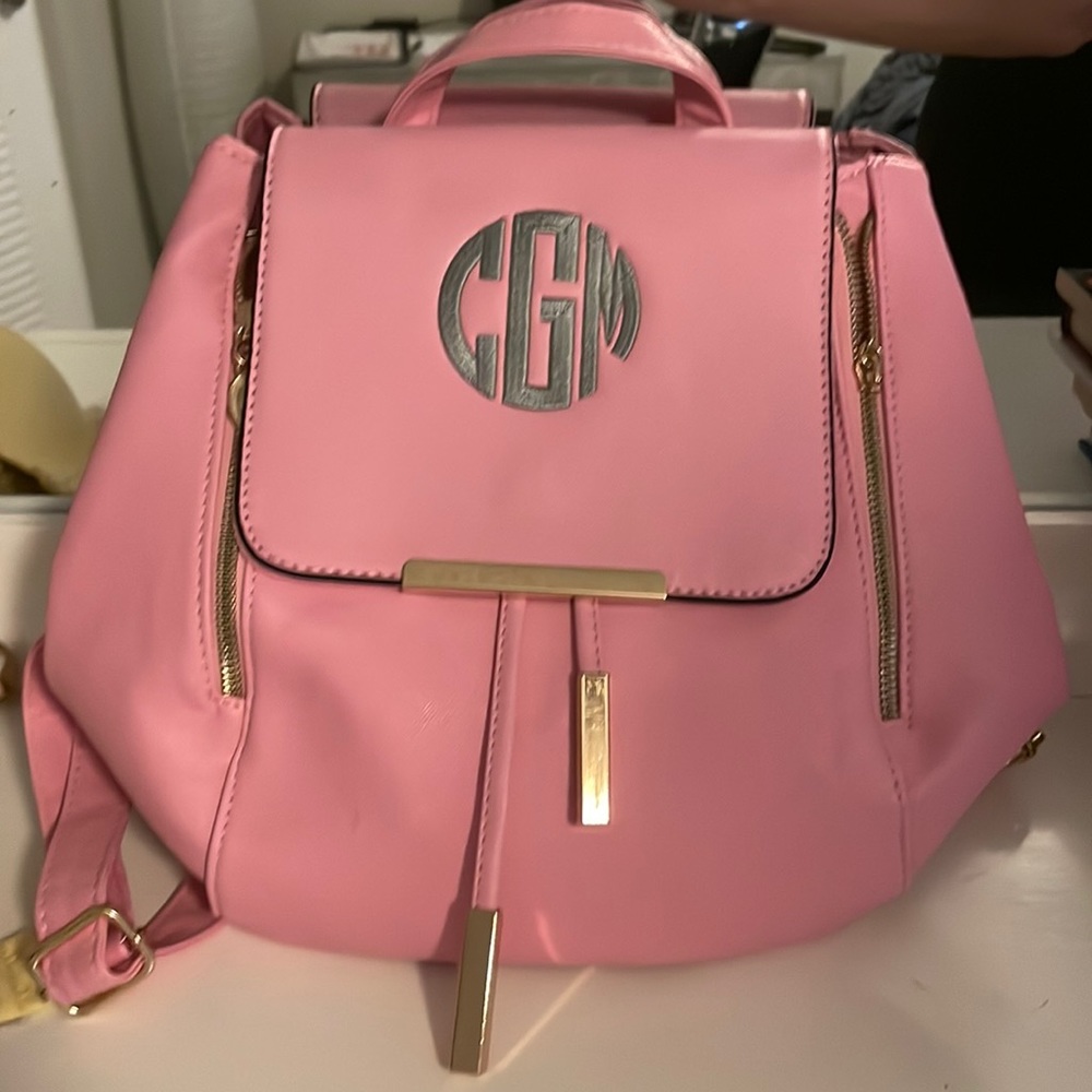 Monogrammed purse